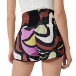 Free People Movement Way Home Shorts in Jungle Swirl Black/Brown/Purple Brown Size XS Photo 6
