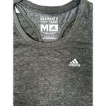 Adidas Womens ‎ Climalite Size Medium Razorback Gray Ultimate Tank Top Photo 3