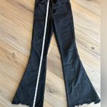 Vervet Flying Monkey High Rise Flare Distressed Black Jeans Photo 5