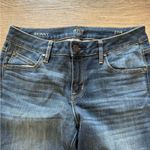 a.n.a  Blue Dark Wash Denim Straight Jeans Photo 3