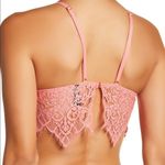 Sam Edelman lace pink longline bralette bra new Photo 3