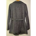 Merrell  Talley Select Regulate Sweater Jacket High Neck Snap Front Pockets Belt Photo 1