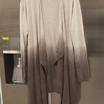 Barefoot Dreams Bamboo Chic Lite Ombre Calypso Wrap Cardigan Stone Cocoa 1X NWT Photo 5