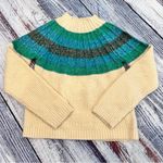Greylin  Striped Multicolor Mock Neck Sweater Photo 1