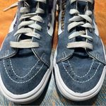 Vans  Sk-8 Hi Fair Isle blue suede and Sweater sneakers size 7.5 Photo 9