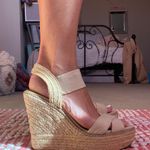 Steve Madden Open Toed Nude Wedges Photo 0