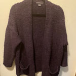 Barefoot Dreams Barefooot dreams‎ cozychic cardigan sz S/M deep purple color Photo 0