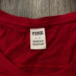 PINK - Victoria's Secret Victoria’s Secret Pink Varsity Stripe Long Sleeve Baseball Tee Shirt Top Large Photo 1