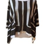 For Cynthia  Button Back Boat Neck Short Sleeved Poncho Photo 0