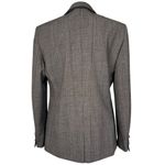 The Kooples Prince of Wales Jacket Blazer in Brown Wool with Blazon Crest Size 8 Photo 8