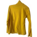 Columbia l/sleeve 3/4 zip fleece in yellow gold and purple, $18, Size M, B53 Photo 3