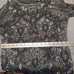 Pisarro Nights Black and Silver Long Sleeve Dress Size 12 Photo 15