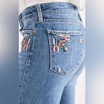 Lucky Brand “Ava” Mid Rise Skinny Jean With Embroidery Sz 8/29 Photo 7