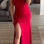 Lulus Red Evening Gown Photo 2