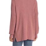 Madewell dusty rose long sleeve open ribbed cardigan with pockets Photo 2