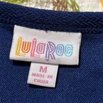 LuLaRoe  medium Nicole dress fitted bodice mid-length sleeves full circle skirt Photo 6