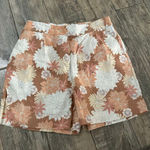 Faherty Women's Linen Floral Printed Sands Shorts Size M Photo 0