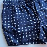 J.Crew • Navy White Polka Dot Linen Boardwalk Shorts Photo 2
