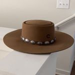 Charlie 1 Horse Hat Felt High Desert Photo 2