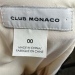 Club Monaco Womens Hidden Zip V-Neck Belted Jumpsuit in Cream - Size 00 Photo 8