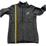 Antigua  Womens Philadelphia Eagles Fortune Black Pullover M NFL Quarter Zip Photo 7