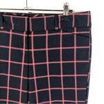 The Limited  Ideal Stretch Navy Blue & Pink Square Plaid Dress Pants 4 Photo 3