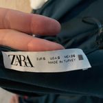 ZARA green mini dress Photo 3