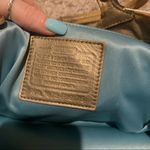 Coach gold and beige shoulder bag purse Photo 13