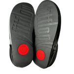 FitFlop Black Beaded Fringe Microwobbleboard Sandals Size 10 Comfort Beach Wedge Photo 6