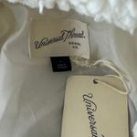 Universal Threads Universal Thread Shirt Womens Large Ivory Fleece Sweatshirt Neutral Minimalist Photo 6