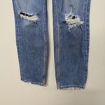 AYR Yes Yes Yes High Rise Cropped Jean in Distressed Blue Denim Size 27 Waist Photo 2