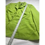 Jessica London  Blazer Women's Sz 26W 2PC Green Lined Career Classic Jacket Photo 4