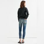 Lucky Brand Ana 100% Lamb Leather Jacket Moto Full Zip Womens Size XS Bomber Photo 9