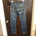 Miss Me  Embroidered 28 skinny jeans Photo 3