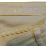 Gap Jeans Size 33/ 16r Always Skinny Women's Skinny Jeans Denim Pants Yellow Mid Rise Jeans Stretch Photo 5