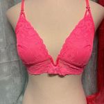 Aerie Lace Bralette in Vibrant Pink Photo 0