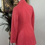 INC International Concepts Women's Coat Small Hot Pink Lined Full Zipper Pocket Photo 4