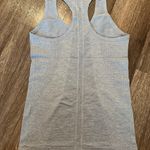 CRZ Yoga Grey Racerback Tank Top Photo 1