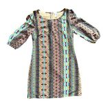 Anthropologie  Francesca’s Birdcage Aztec Print Dress Size Small Photo 0