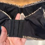 Olga wide strap leopard print accents underwire not lined T Photo 5