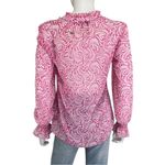 Boden USA Boden Pink Paisley Blouse Size 2 Photo 2
