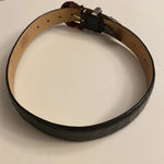 Brighton Leather Belt 90s Vintage Y2K, Black Photo 3