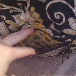 Vera Bradley  Black and Gold Floral Tote Photo 4
