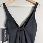 MiracleSuit  Oceanus One Piece Swimsuit Women's 16 Black Slimming Swim Beach NWT Photo 13