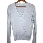 Nordstrom Elodie Faux Wrap V-neck Ribbed Knit Long Sleeve Sweater Photo 1