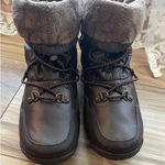 The North Face Ice Queen Primaloft Icepick Winter Waterproof Brown Boots Women Photo 0