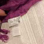 Wrap Women’s Purple Fringe Scarf Purple Photo 2