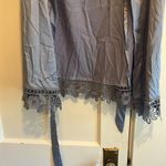 Kennedy Blue  | Basic Light Blue Bridesmaid RobeLace Details One Size Fits Most Photo 1