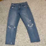 American Eagle Distressed Mom Jeans Size 2 Photo 0