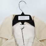 superdown Chantel Faux Leather Romper in Bone Small Photo 12